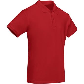 Prince short sleeve men's polo, red Red | L