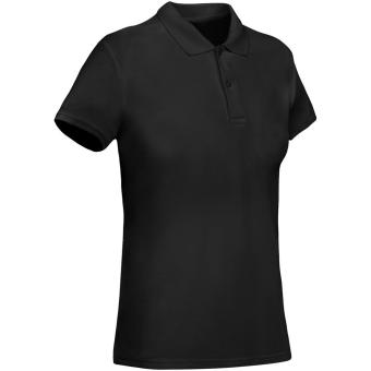 Prince short sleeve women's polo, black Black | L