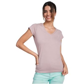 Victoria T-Shirt mit V-Ausschnitt für Damen, Hellrosa Hellrosa | L