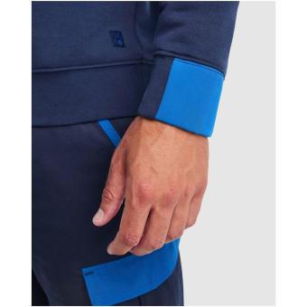 Maverick 280 g/m2 men's half zip sweater, royal/blue Royal/blue | L