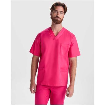 Panacea Kurzärmeliges Arbeitshemd, 160 g/m2, unisex, Beere/Maroon Beere/Maroon | XS