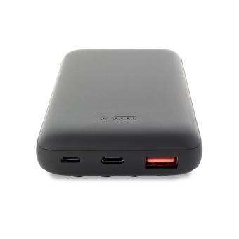 Powerbank Octo Wireless QI Charge 10.000 mAh | Schwarz