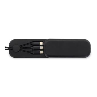 USB Ladekabel Multi Schwarz