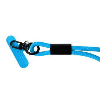 Ladekabel mit Handyhalter-Lanyard Blau | TYP C / TYP C