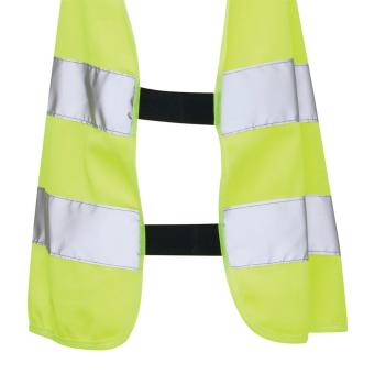 XD Collection GRS recycled PET high-visibility safety vest 3-6 years Yellow