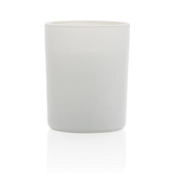 Ukiyo small scented candle in glass White