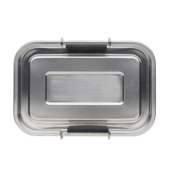 XD Collection RCS Recycled stainless steel leakproof lunch box Silver