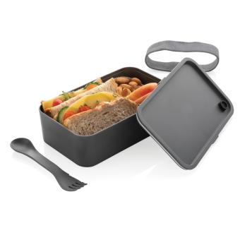 XD Collection PP lunchbox with spork Anthracite