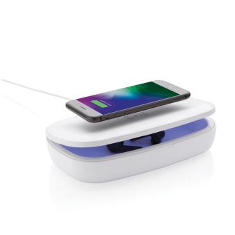 XD Collection UV-C steriliser box with 5W wireless charger White
