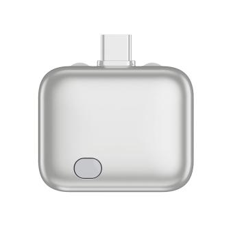 XD Xclusive ChargeGuard RCS USB-C-Adapter mit automatischer Abschaltung Silber
