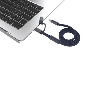 XD Xclusive Arc RCS 60W 120 cm 2-in-1 fast charging cable Aztec blue