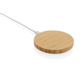 XD Collection Bamboo 15W wireless charger Brown