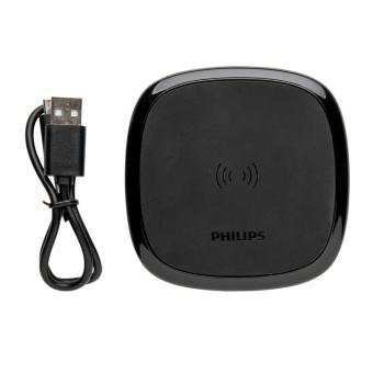 Philips 10W Qi Wireless-Charger Schwarz