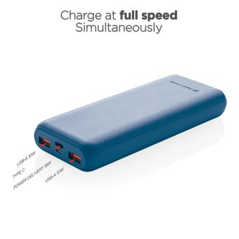 Urban Vitamin Pasadena 20.000mAh 18W PD Powerbank Blau