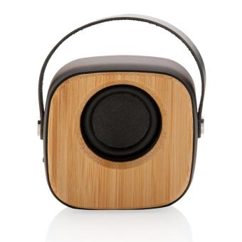 XD Collection Bamboo 3W Wireless Fashion Speaker Black