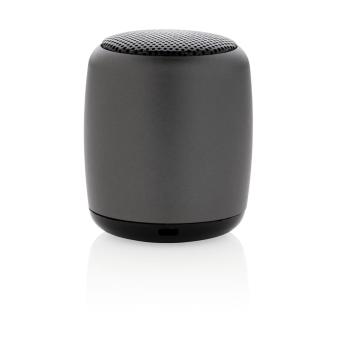 XD Collection Mini aluminium wireless speaker Anthracite
