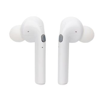 XD Collection Liberty TWS earbuds with 5.000 mAh powerbank White