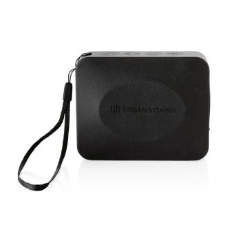 Urban Vitamin Vallejo 3W IPX 7 Speaker aus RCS Kunststoff Schwarz