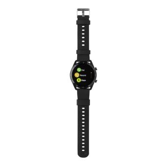 XD Collection Runde Fit Watch aus RCS recyceltem TPU Schwarz