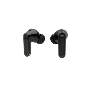 XD Collection Airtune RCS recycled plastic ANC earbuds with touch screen Black