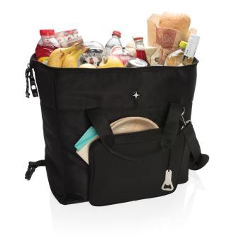 Swiss Peak XXL cooler tote & duffel Black