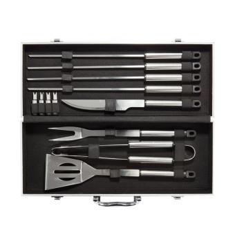 XD Collection Grillset Profi Silber/schwarz