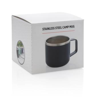 XD Collection Stainless steel camp mug Aztec blue