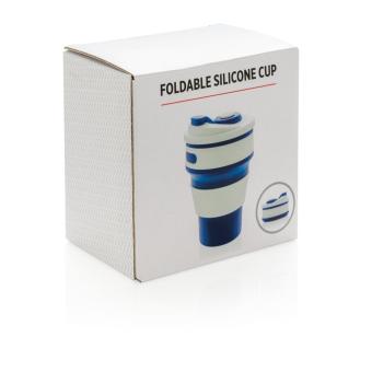 XD Collection Foldable silicone cup Aztec blue