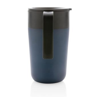 XD Collection GRS recycelte PP und Stainless Steel Tasse mit Griff Navy