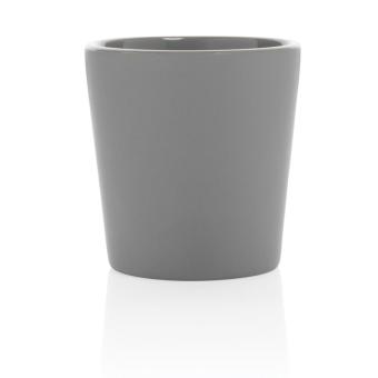 XD Collection Moderne Keramik Kaffeetasse Grau
