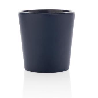 XD Collection Moderne Keramik Kaffeetasse, 300ml Navy