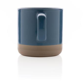 XD Collection Glazed ceramic mug Aztec blue