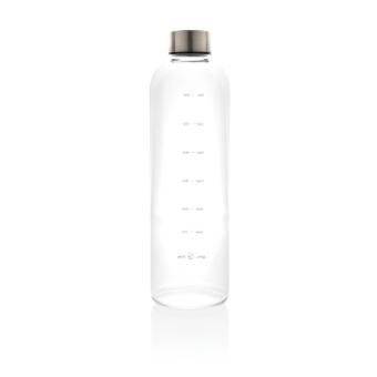 XD Collection Motivation-Bottle aus GRS rPET Transparent