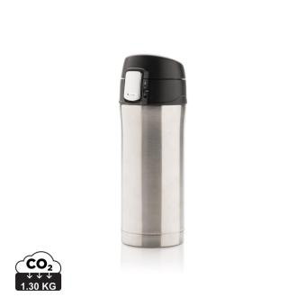 XD Collection RCS Recycled stainless steel easy lock vacuum mug 