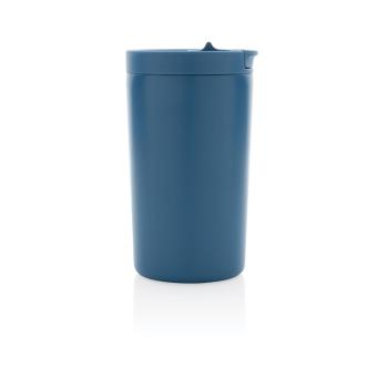 XD Collection Doppelwandiger Vakuum-Becher aus RCS recyceltem SS Blau