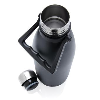 XD Collection Große Vakuumflasche aus RCS recyceltem Stainless-Steel 1,5L Schwarz