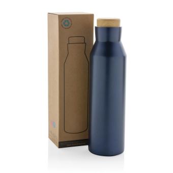 XD Xclusive Gaia Vakuumflasche aus RCS recyceltem Stainless-Steel Blau