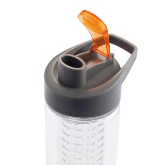 XD Collection Water bottle with infuser Orange