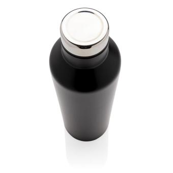 XD Collection Moderne Vakuum-Flasche aus Stainless Steel Schwarz