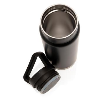 XD Collection Auslaufsichere Vakuum-Flasche mit Tragegriff Schwarz