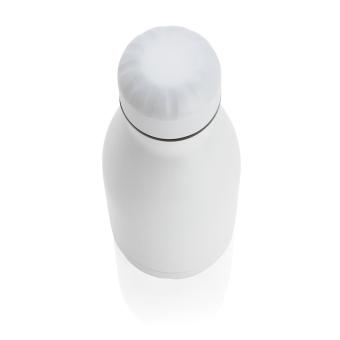 XD Collection Solid colour vacuum stainless steel bottle 260ml White