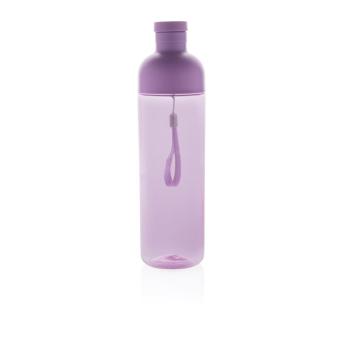 XD Collection Impact auslaufsichere Wasserflasche aus RCS recyc. PET 600ml Lila