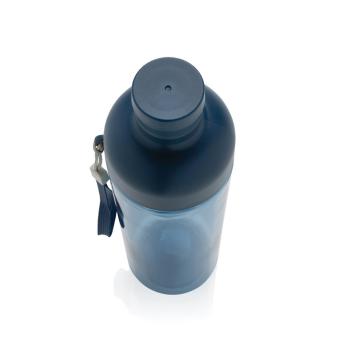 XD Collection Impact RCS recycled PET leakproof water bottle 600ml Navy
