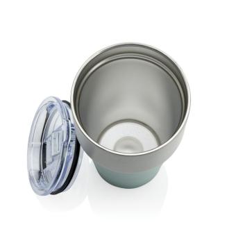 XD Collection Fluid RCS certified recycled steel tumbler 500ml Green