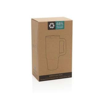 XD Collection Embrace Leakproof aus RCS recyceltem Edelstahl 900ml Navy