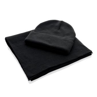 XD Collection Elles AWARE™ Polylana® scarf 180x30cm Black