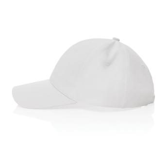 XD Collection Impact 6 Panel Kappe aus 280gr rCotton mit AWARE™ Tracer Weiß