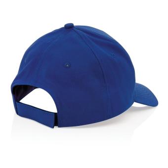 XD Collection Impact 5 Panel Kappe aus 190gr rCotton mit AWARE™ Tracer Blau