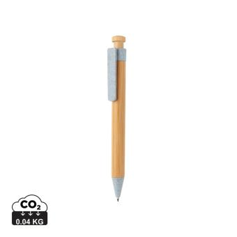 XD Collection Bamboo pen with wheatstraw clip 