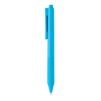 XD Collection X9 solid pen with silicone grip Aztec blue